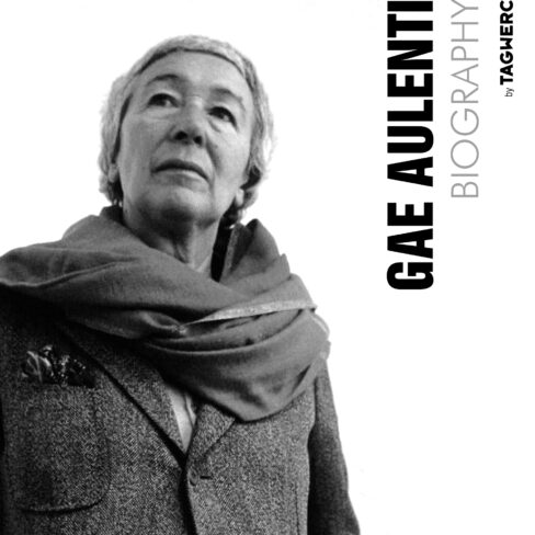 The biography of Gae Aulenti by Bianca Killmann for TAGWERC