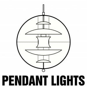 Pendant lights by Designer Verner Panton in the TAGWERC Design STORE